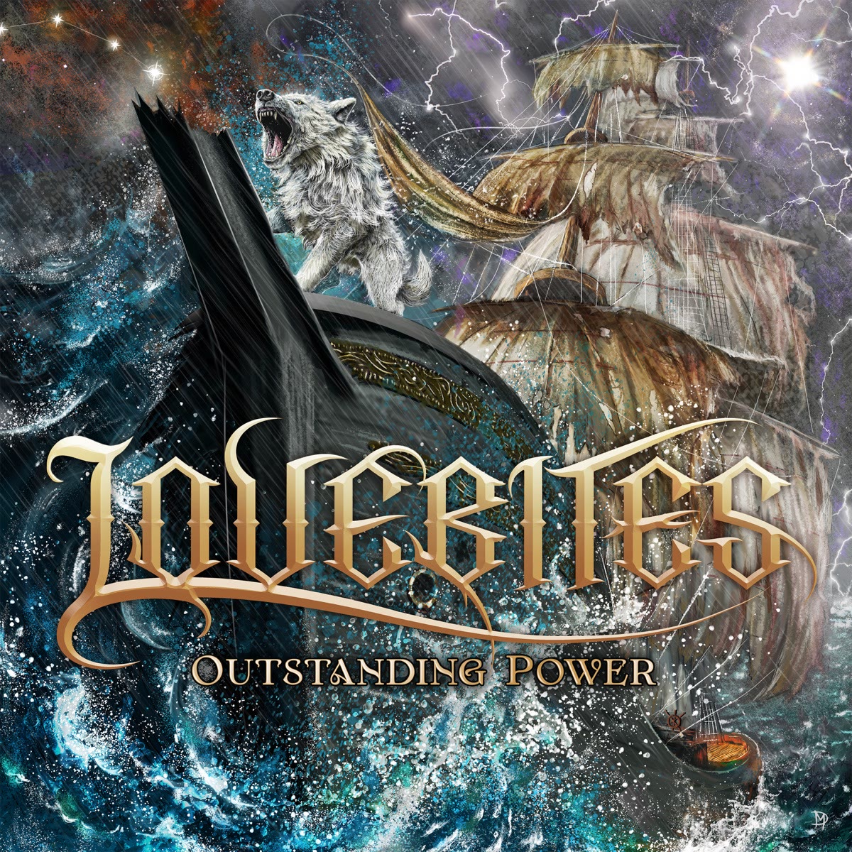 Cover of Outstanding Power by Lovebites